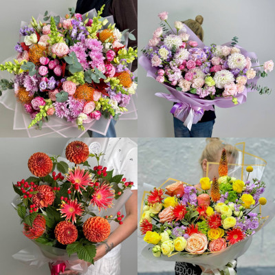 Поможем создать индивидуальный букет или композицию на Ваш бюджет. От 5000 руб.