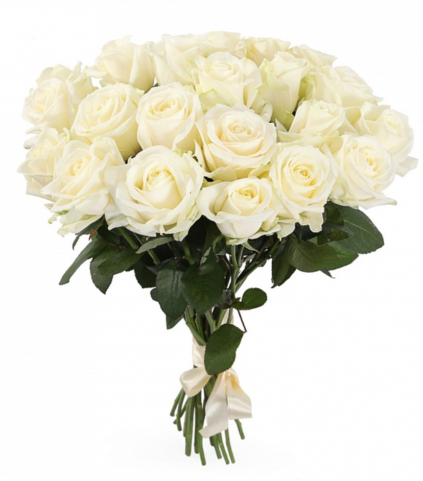 Букет белых роз" (21 шт.)